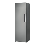 Congelador 1p Whirlpool inox 188x60cm