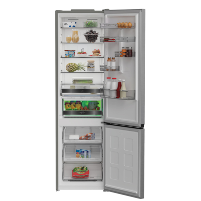 Frigorífico combi Whirlpool inox 204x60cm