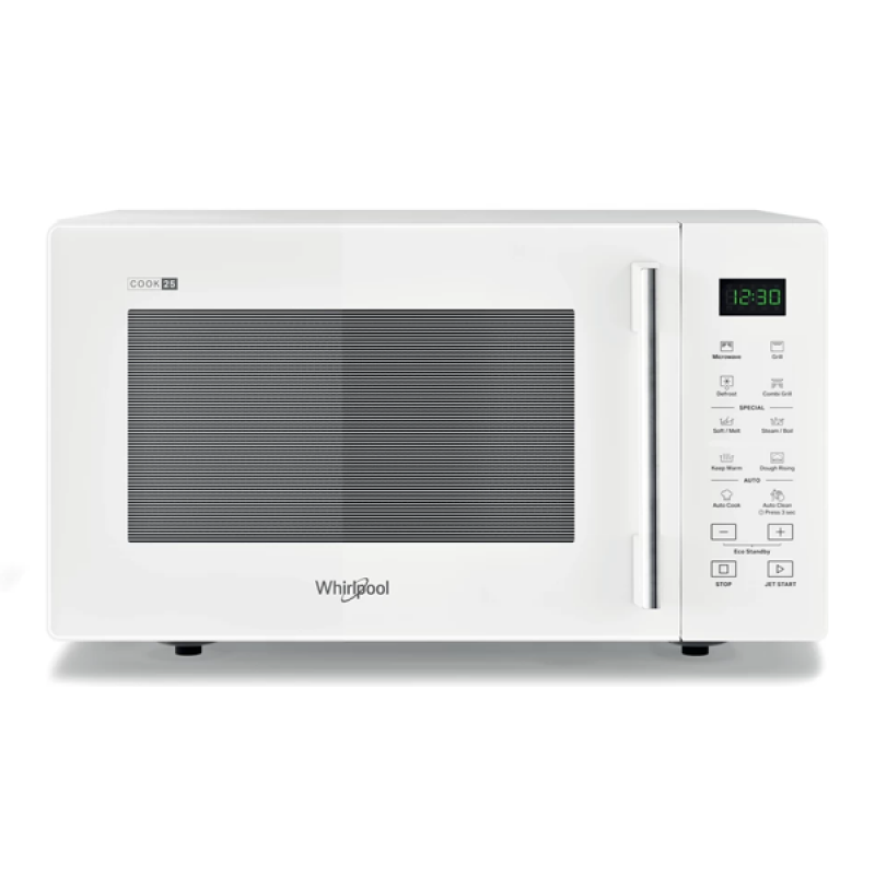 Microondas Whirlpool 25L con grill blanco
