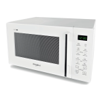 Microondas Whirlpool 25L con grill blanco
