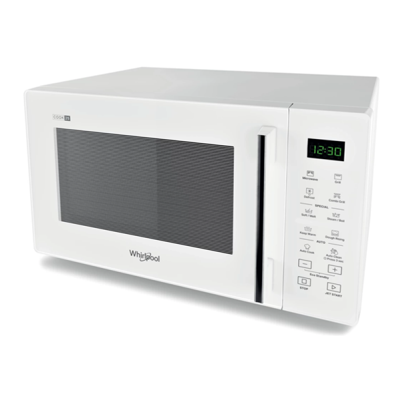 Microondas Whirlpool 25L con grill blanco
