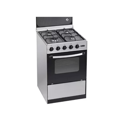 Cocina de gas Gralux con horno inox